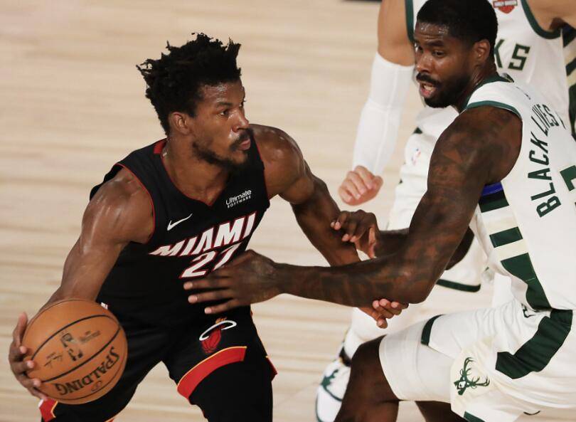 NBA季后赛生死战，巴特勒三双热火淘汰雄鹿